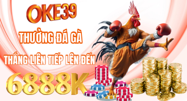 Thưởng thắng đá gà liên tiếp tại OKE39